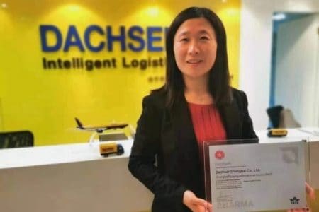 Dachser Shanghai gets CEIV Pharma Certification from IATA