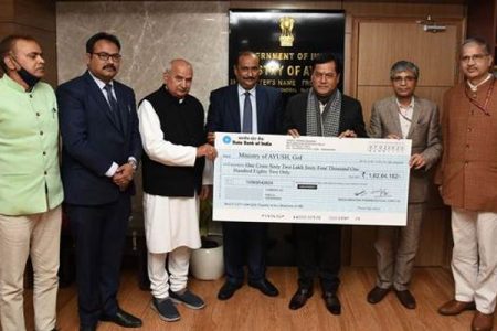 IMPCL pays a dividend of over Rs 1.5 crores to Ministry of AYUSH