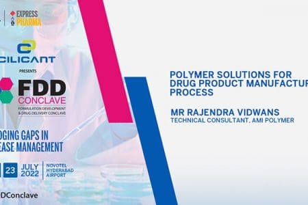 Rajendra Vidwans, Technical Consultant, Ami Polymer | FDD Conclave 2022