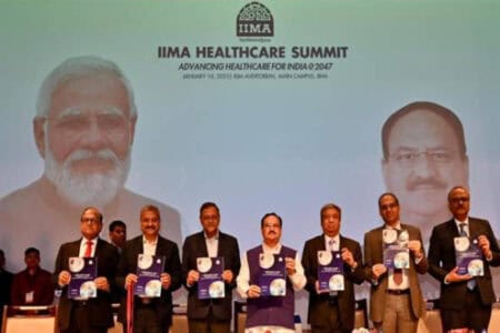 Nadda urges industry, academia collaboration to build better healthcare at Healthcare Summit at IIMA