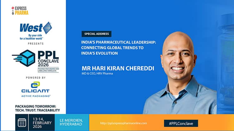 Special Address: Mr Hari Kiran Chereddi, MD & CEO, HRV Pharma