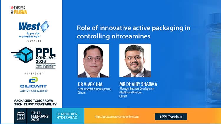 Dr Vivek Jha, Head – R&D, Cilicant & Mr Dhairy Sharma, Manager-Business Development (Healthcare Division), Cilicant