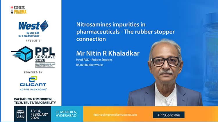 Mr Nitin R Khaladkar, Head R&D – Rubber Stopper, Bharat Rubber Works