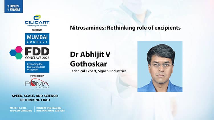 Dr Abhijit V Gothoskar, Technical Expert, Sigachi Industries