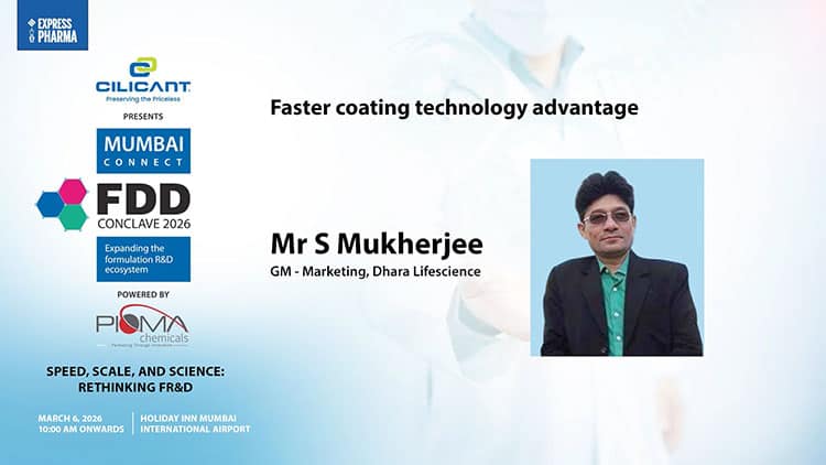 Mr S Mukherjee, GM – Marketing, Dhara Lifescience