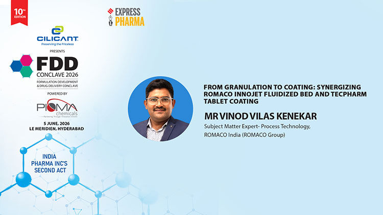 Mr Vinod Vilas Kenekar, Subject Matter Expert – Process Technology, ROMACO India (ROMACO Group)