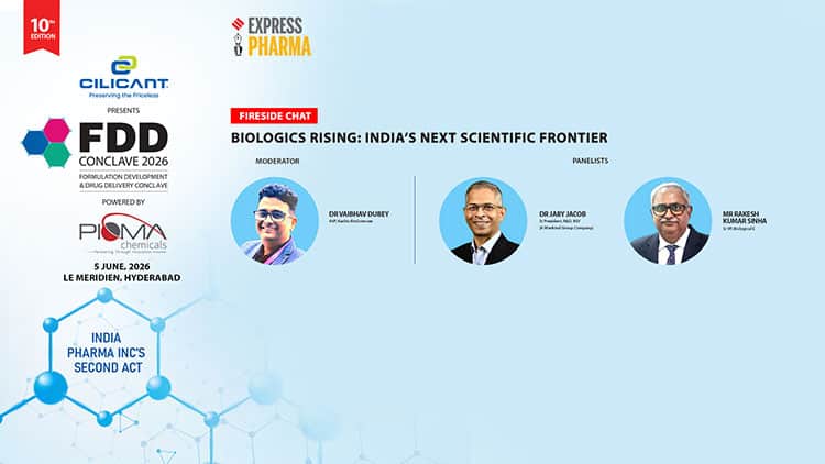 Fireside Chat: Biologics rising: India’s next scientific frontier