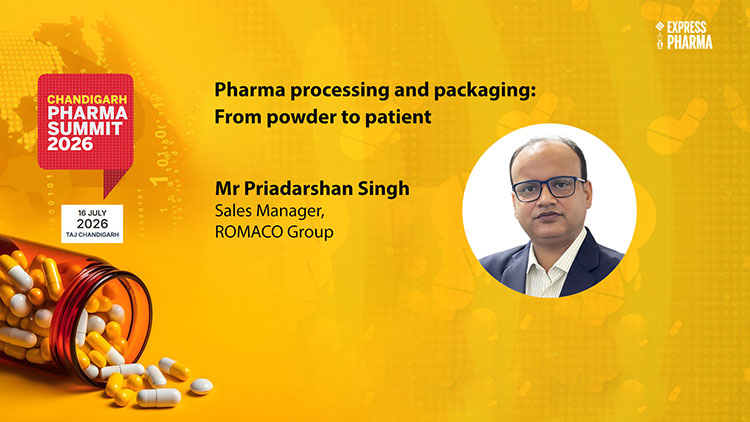 Mr Priadarshan Singh, Sales Manager, ROMACO Group