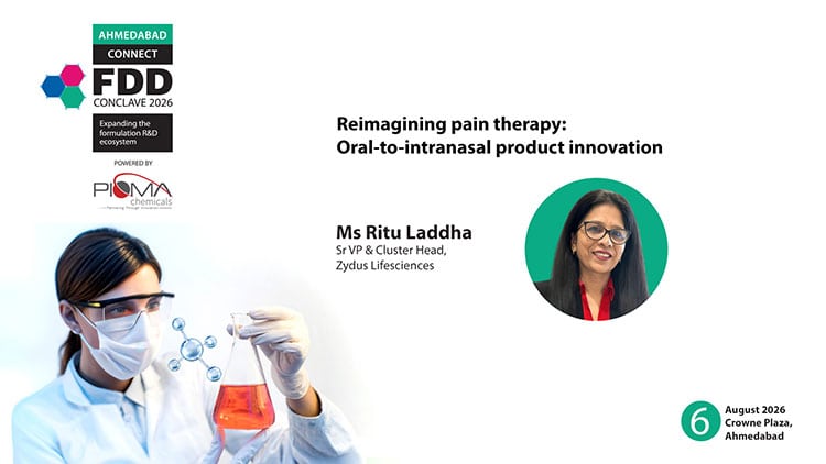 Ms Ritu Laddha, Sr VP & Cluster Head, Zydus Lifesciences