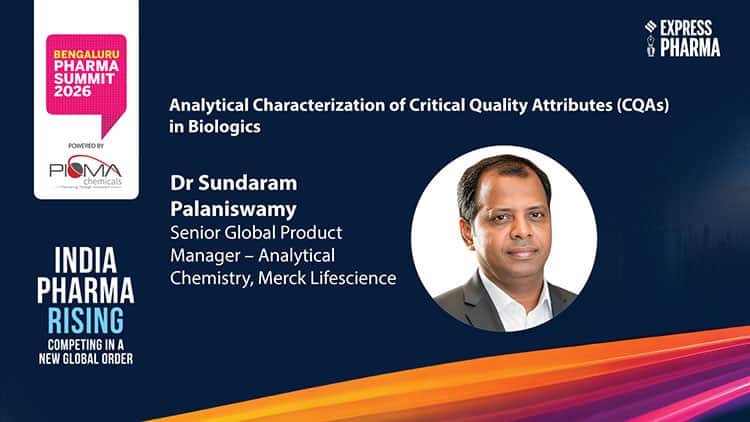 Dr Sundaram Palaniswamy, Senior Global Product Manager – Analytical Chemistry, Merck Lifescience