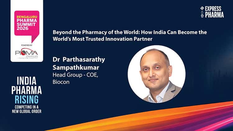 Dr Parthasarathy Sampathkumar, Head Group – COE, Biocon