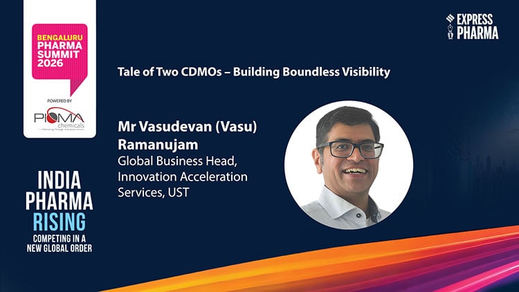 Mr Vasudevan (Vasu) Ramanujam, Global Business Head, Innovation Acceleration Services, UST